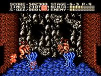 une photo d'Ã©cran de Shadow Warriors 2 sur Nintendo Nes